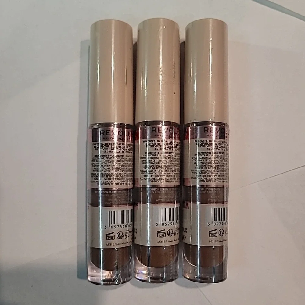 Lot of‎ 3 | Revolution IRL Filter Finish Soft Matte Concealer (0.21oz/6g) C15